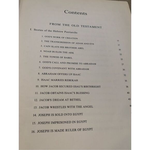 Bible Stories Book-The Rainbow Book Of… by J. Harold Gwynne Vintage 1956 - Picture 4 of 10